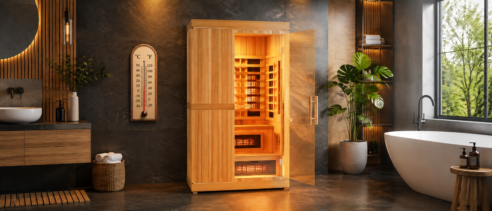 How Hot Does an Infrared Sauna Get?