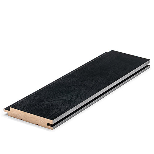 Aspen Midnight Black Sauna Wood T&G STS4 Wall Cladding 1x4" | WOOD671