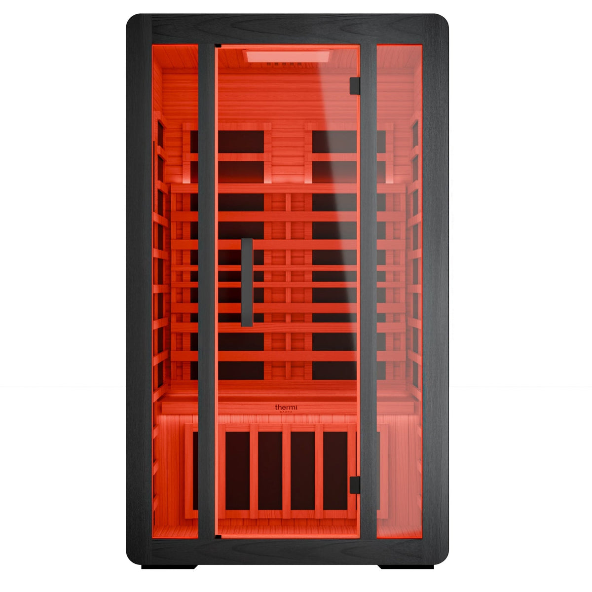Thermi Core 1-2 Person Near Zero EMF Infrared Sauna with Red Light Therapy