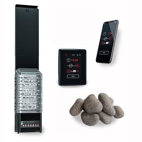 Saunum AIR 10 SSB WiFi Sauna Heater Package-Sauna Heater-Saunum-Nordica Sauna
