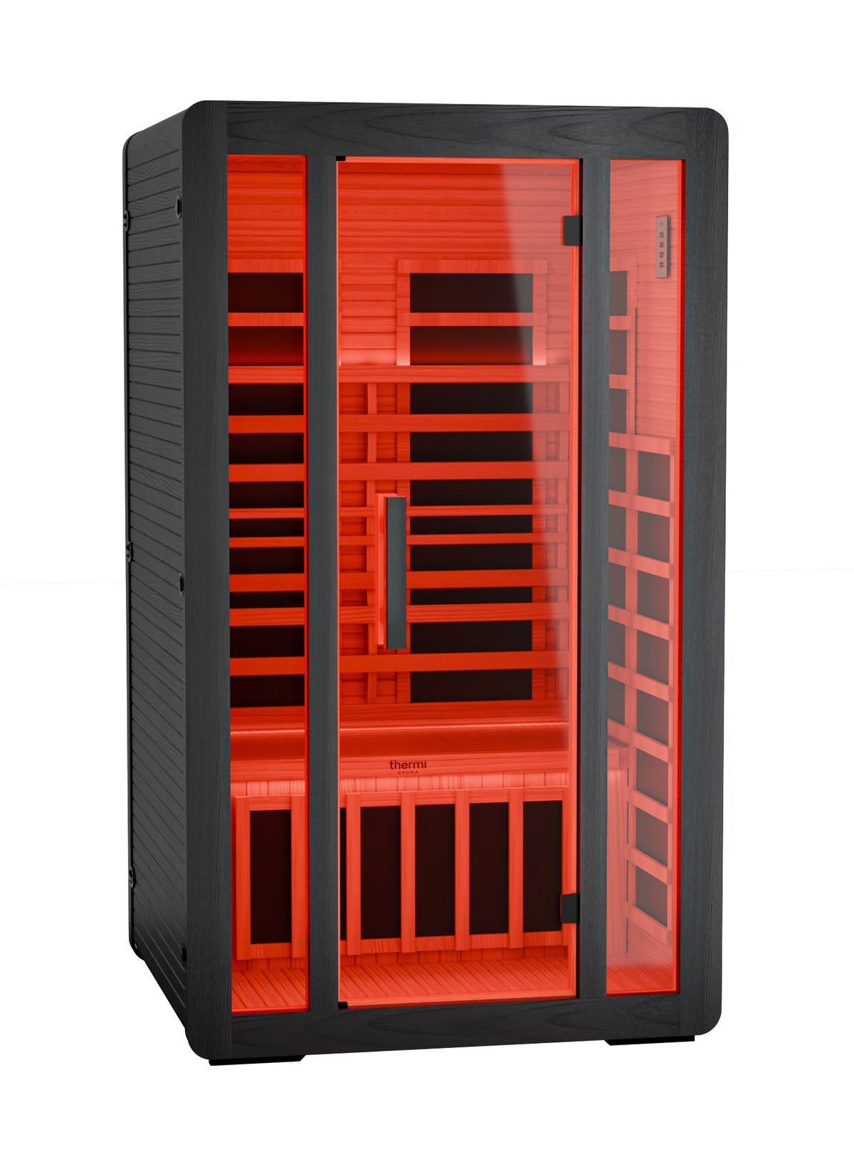 Thermi Core 1-2 Person Near Zero EMF Infrared Sauna with Red Light Therapy
