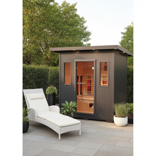Sunray Pacific 4-Person Outdoor Infrared Sauna