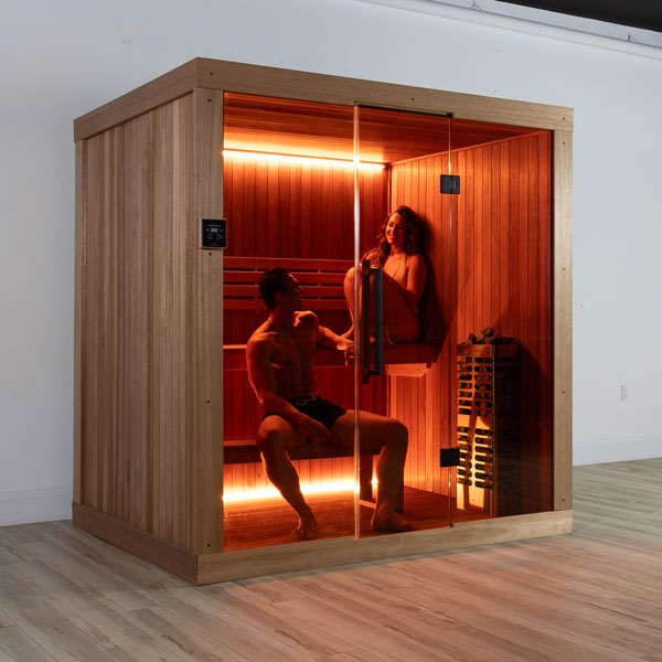 Dundalk CT Element Studio 4-Person Indoor Sauna