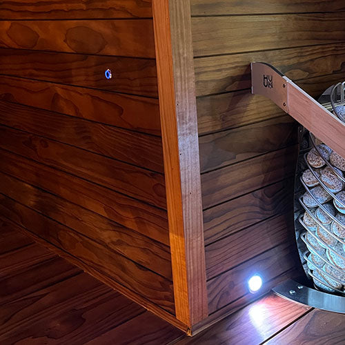 Thermo-Radiata Pine Sauna Wood Outside Corner Trim VA 1x2" | WOOD689