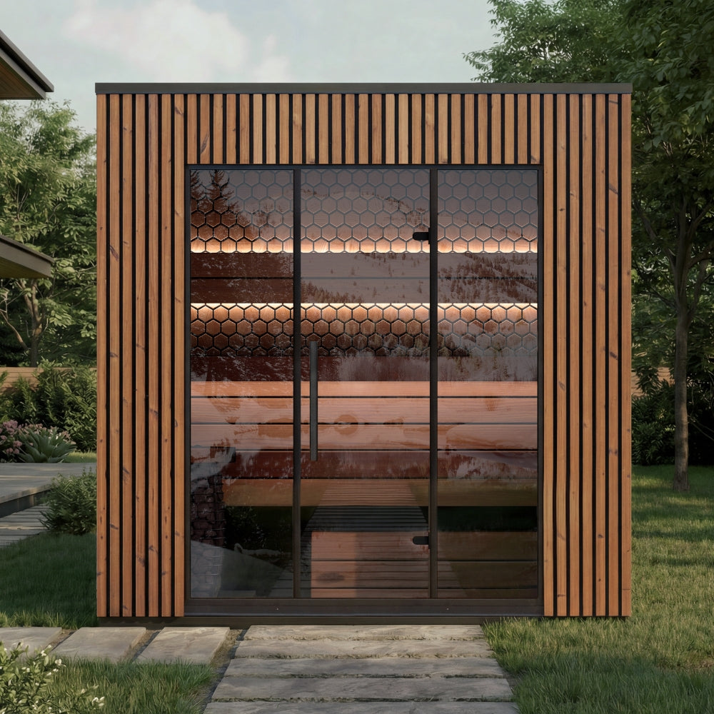 Leil Saunas Viva 250 4-Person Outdoor Sauna