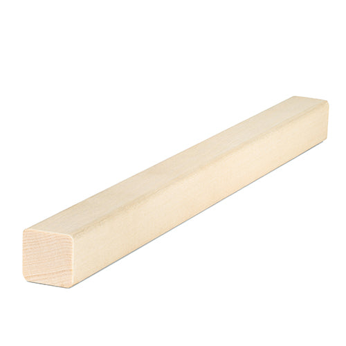 Aspen Sauna Wood S4SEE SHP Moulding 1x1" | WOOD676