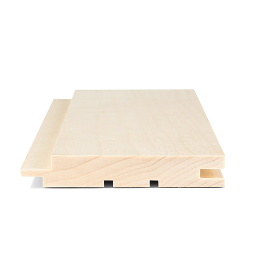 Aspen Sauna Wood T&G STS4 Wall Cladding 1x4" | WOOD659