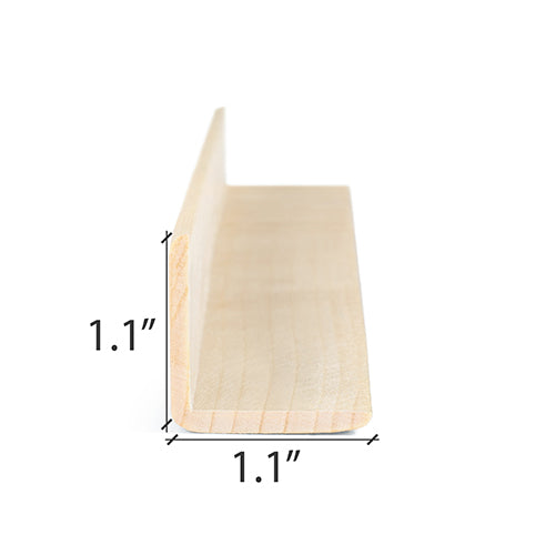 Aspen Sauna Wood VA Outside Corner Trim 2x2" | WOOD677