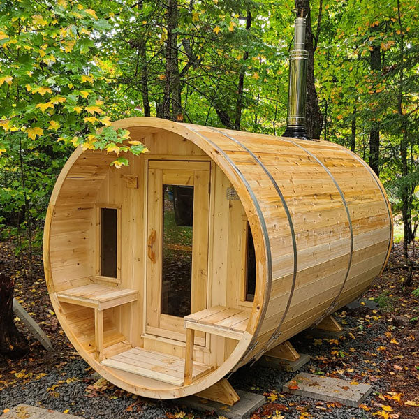 Dundalk CT Tranquility 6-Person Barrel Sauna