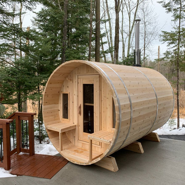 Dundalk CT Tranquility 6-Person Barrel Sauna
