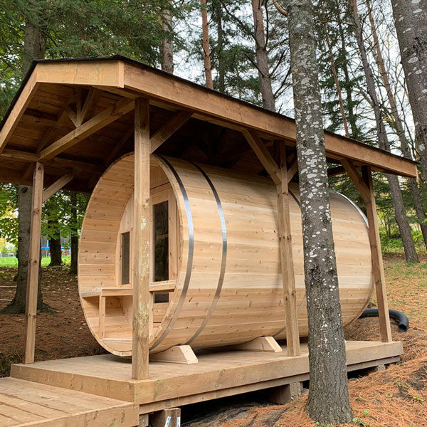 Dundalk CT Tranquility 6-Person Barrel Sauna