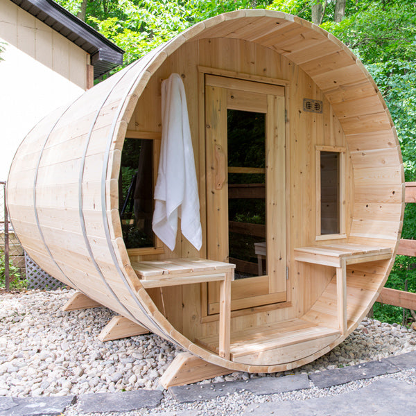 Dundalk CT Tranquility 6-Person Barrel Sauna