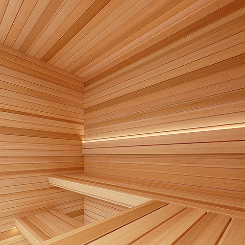 Cedar Sauna Wood VG T&G V2E Wall Cladding 1/2x4" | WOOD723