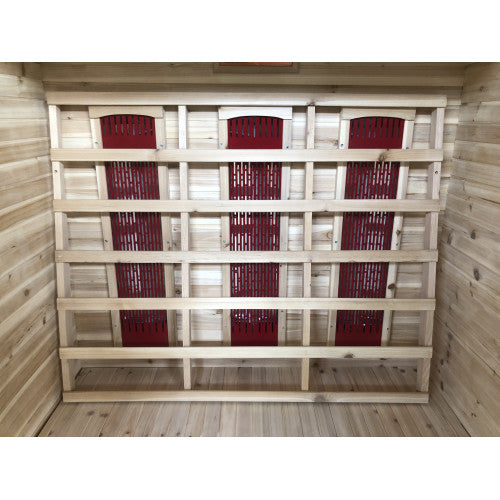 Sunray Burlington 2-Person Outdoor Sauna with Ceramic Heaters-Sauna-Sunray-Nordica Sauna