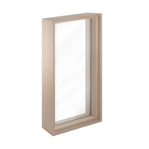 ProSaunas Hemlock Tempered Clear Sauna Window 16" x 30"
