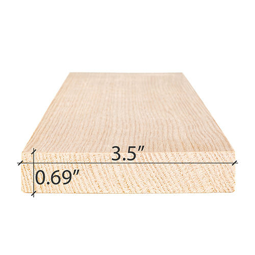 Hemlock Sauna Wood VG S4SEE Bench Material 1x4" | WOOD718