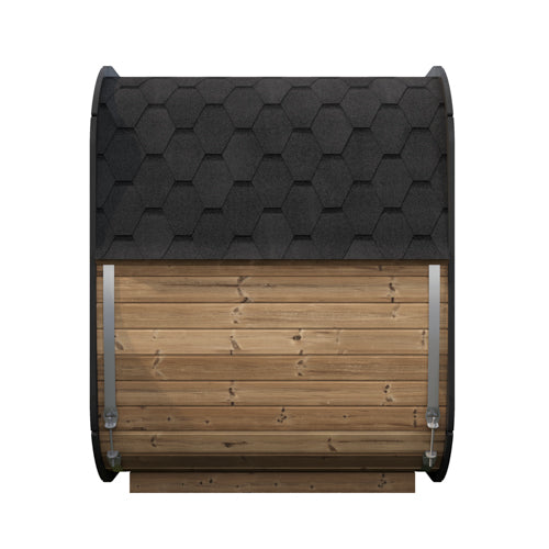 SaunaLife 4-Person Cube-Series Outdoor Home Sauna Kit CL5G