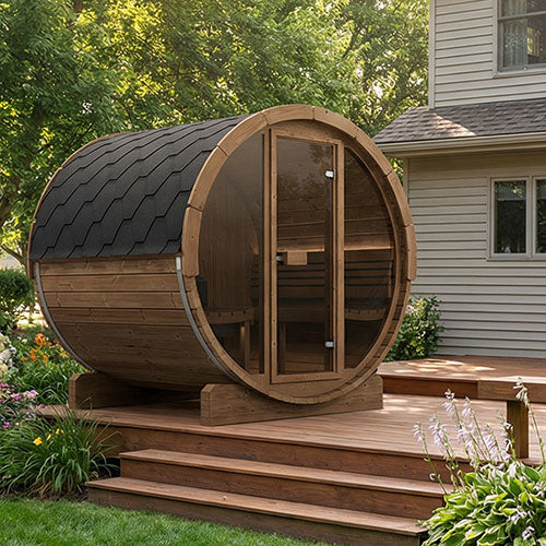 SaunaLife Model E7 Sauna Barrel | ERGO Series