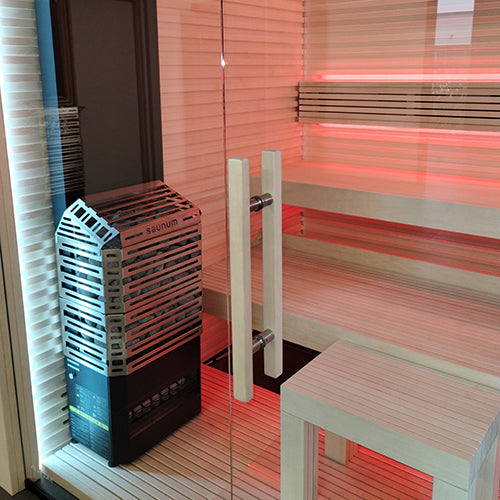 Saunum AIR 5 SSB WiFi Sauna Heater Package