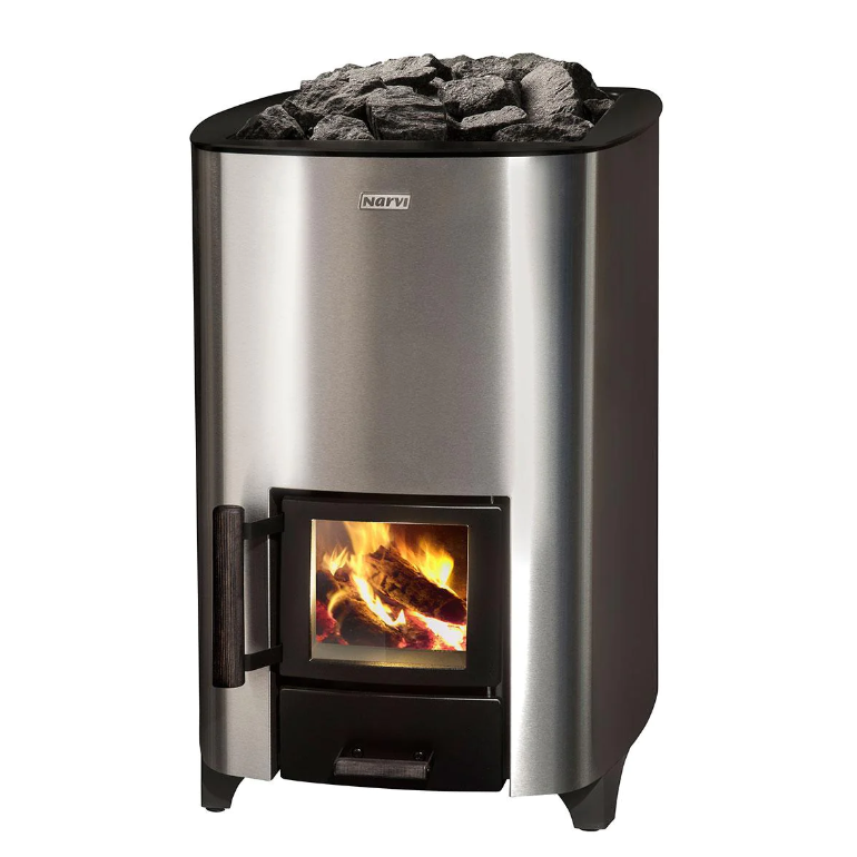 Narvi NC 16 Sauna Heater-Wood-Burning Heaters-Narvi-Stainless-SaunaKits.com