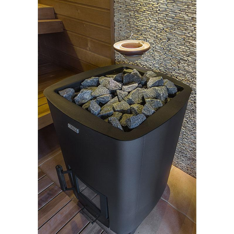 Narvi NC 16 Sauna Heater-Wood-Burning Heaters-Narvi-Black-SaunaKits.com