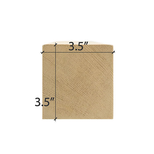 Cedar Sauna Wood S4S Bench Material 4x4" | WOOD613