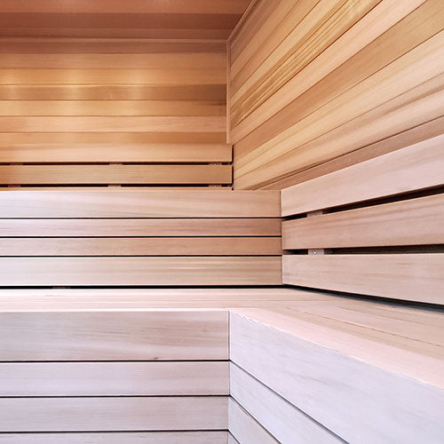 Cedar Sauna Wood STK T&G V2E Wall Cladding 1x4" | WOOD721
