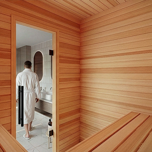 Cedar Sauna Wood VG T&G V2E Wall Cladding 1/2x4" | WOOD723