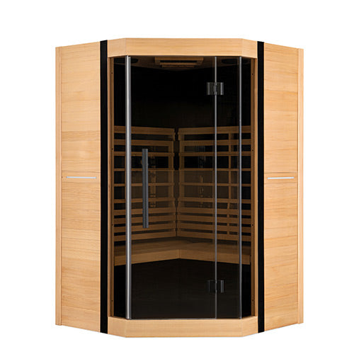 FINSAUNA Radia IR 300C 2-Person Full Spectrum Indoor Infrared Sauna