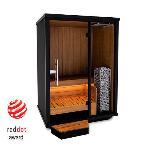 Haljas Hele Nano 2-Person Outdoor Sauna House