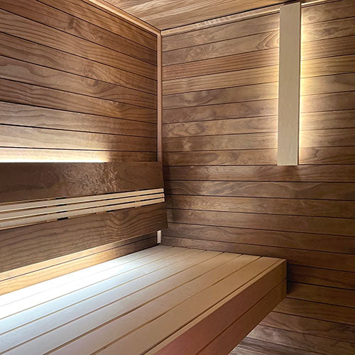 Thermo-Radiata Pine Sauna Wood Inside Corner Trim SI 1x2" | WOOD687