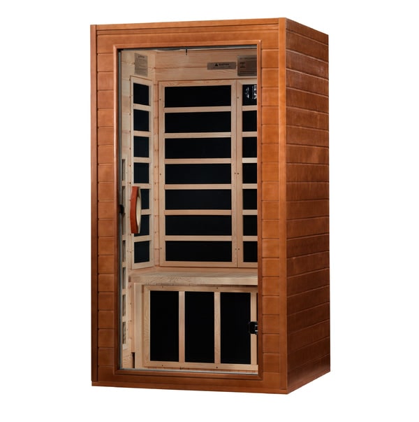 Golden Designs Dynamic "Avila Elite" 1-2 Person Ultra Low EMF FAR Infrared Sauna | DYN-6103-01 Elite-Sauna-Golden Designs-Nordica Sauna