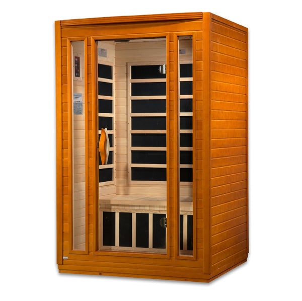 Golden Designs Dynamic "San Marino" 2-Person Low EMF FAR Infrared Sauna | DYN-6206-01-Sauna-Golden Designs-Nordica Sauna