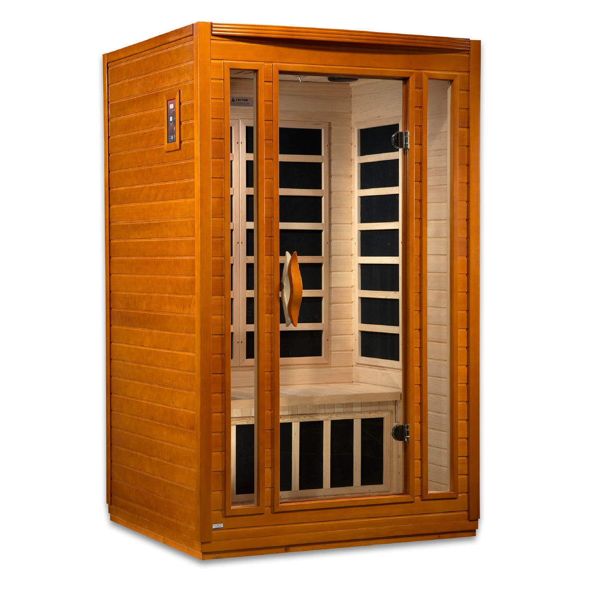 Golden Designs Dynamic "San Marino" 2-Person Low EMF FAR Infrared Sauna | DYN-6206-01-Sauna-Golden Designs-Nordica Sauna