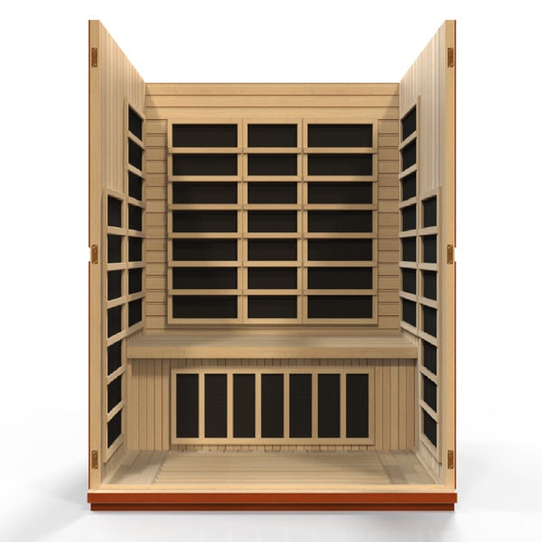 Golden Designs Dynamic "Bellagio" 3-Person Low EMF FAR Infrared Sauna | DYN-6306-02-Sauna-Golden Designs-Nordica Sauna