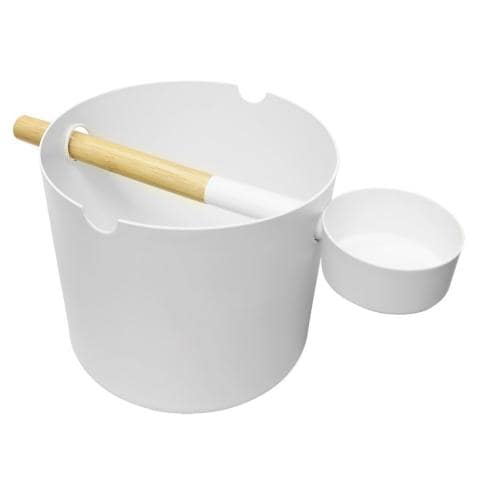 Kolo Sauna Set 1-Sauna Accessories-KOLO-White-Nordica Sauna
