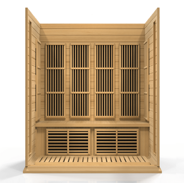 Golden Designs Maxxus 4-Person FAR Infrared Sauna - Low EMF | MX-K406-01-Sauna-Golden Designs-Nordica Sauna