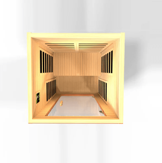 Golden Designs Dynamic "Avila" 1-2 Person Low EMF FAR Infrared Sauna | DYN-6103-01-Sauna-Golden Designs-Nordica Sauna