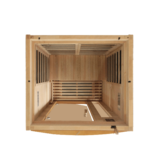 Golden Designs Dynamic "Barcelona Elite" 1-2 Person Ultra Low EMF FAR Infrared Sauna | DYN-6106-01 Elite-Sauna-Golden Designs-Nordica Sauna