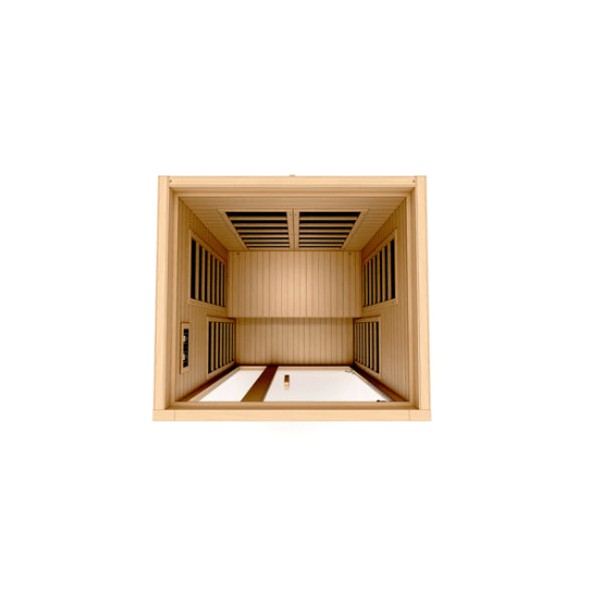 Golden Designs Dynamic "Gracia" 1-2 Person Low EMF FAR Infrared Sauna | DYN-6119-01-Sauna-Golden Designs-Nordica Sauna