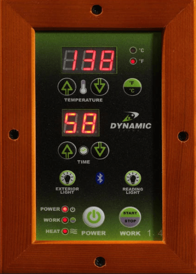 Golden Designs Dynamic "Lugano Full Spectrum" 3-Person Full Spectrum Infrared Sauna | DYN-6336-03 FS-Sauna-Golden Designs-Nordica Sauna