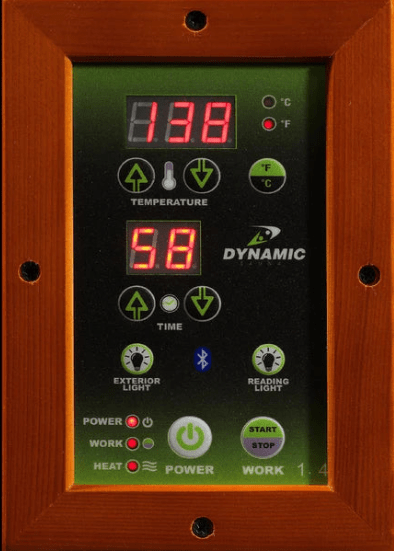 Golden Designs Dynamic "Lugano" 3-Person Low EMF FAR Infrared Sauna | DYN-6336-02-Sauna-Golden Designs-Nordica Sauna
