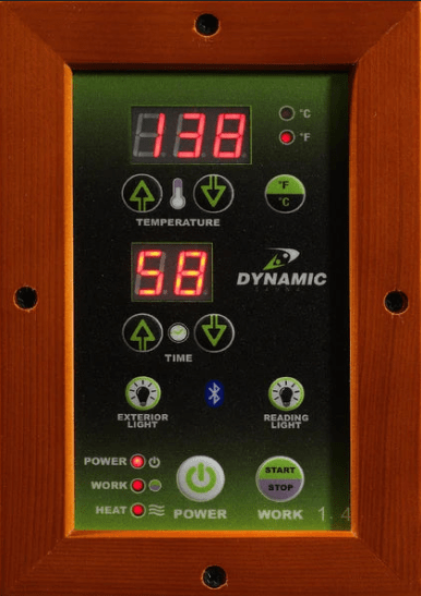 Golden Designs Dynamic "Versailles" 2-Person Low EMF FAR Infrared Sauna | DYN-6202-03-Sauna-Golden Designs-Nordica Sauna