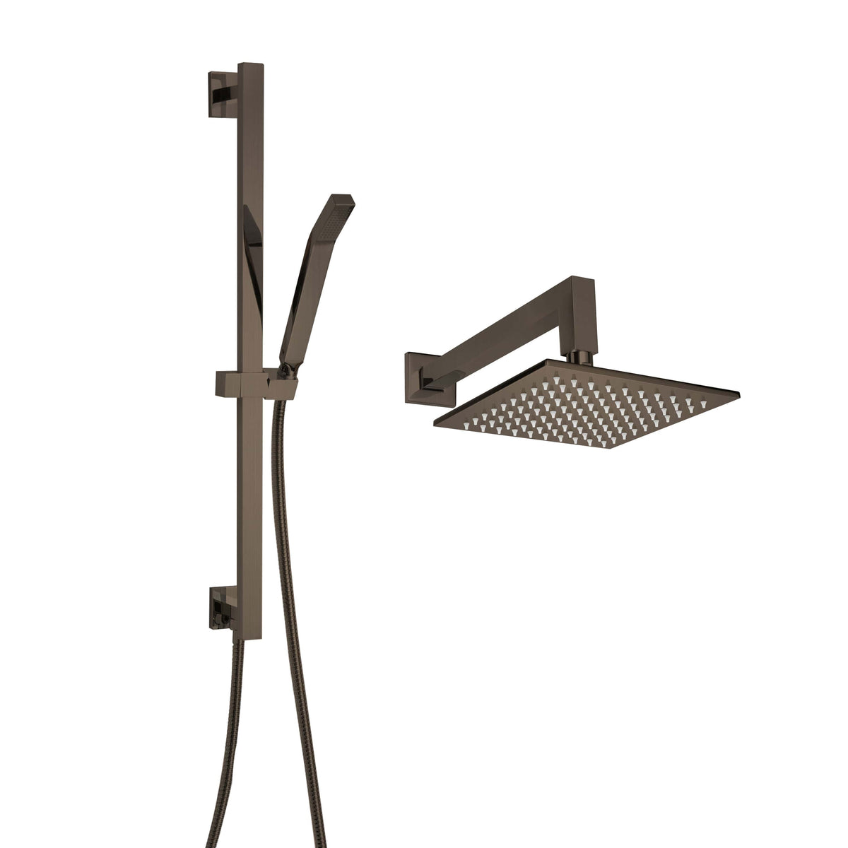 ThermaSol Complete Shower Package Square-Steam Shower Controls & Accessories-ThermaSol-Oil Rubbed Bronze-Nordica Sauna