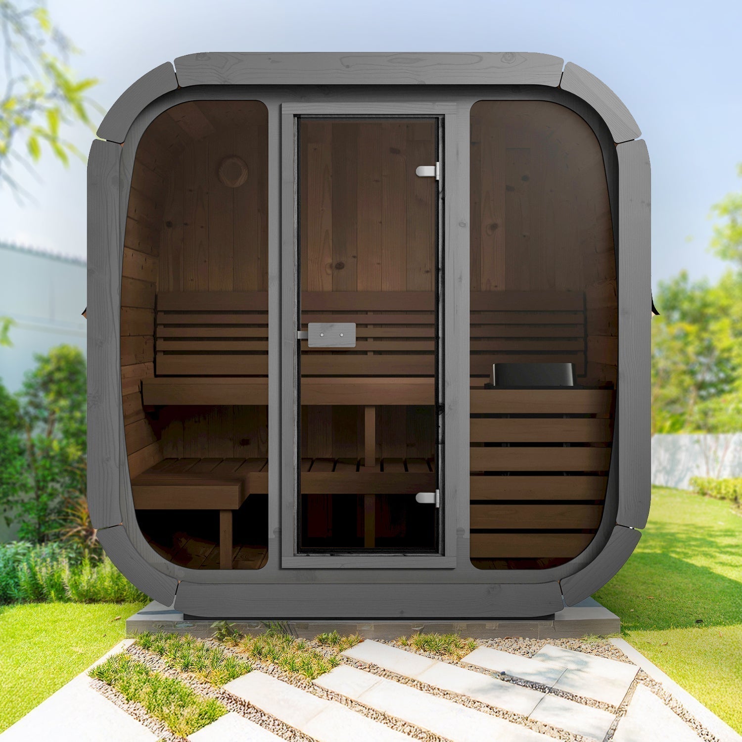 
SaunaLife CL5G Outdoor Cube Sauna