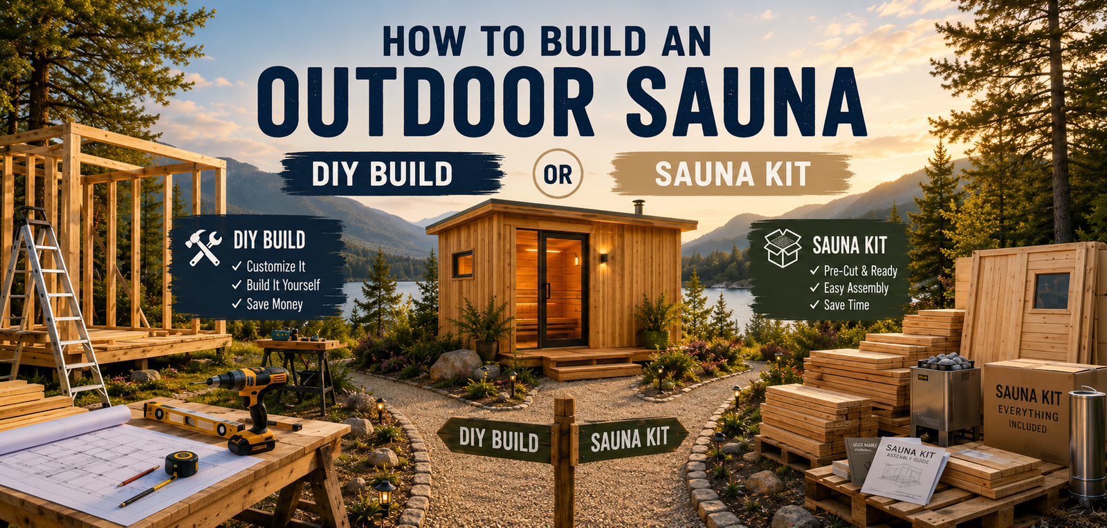 How to Build an Outdoor Sauna (DIY)