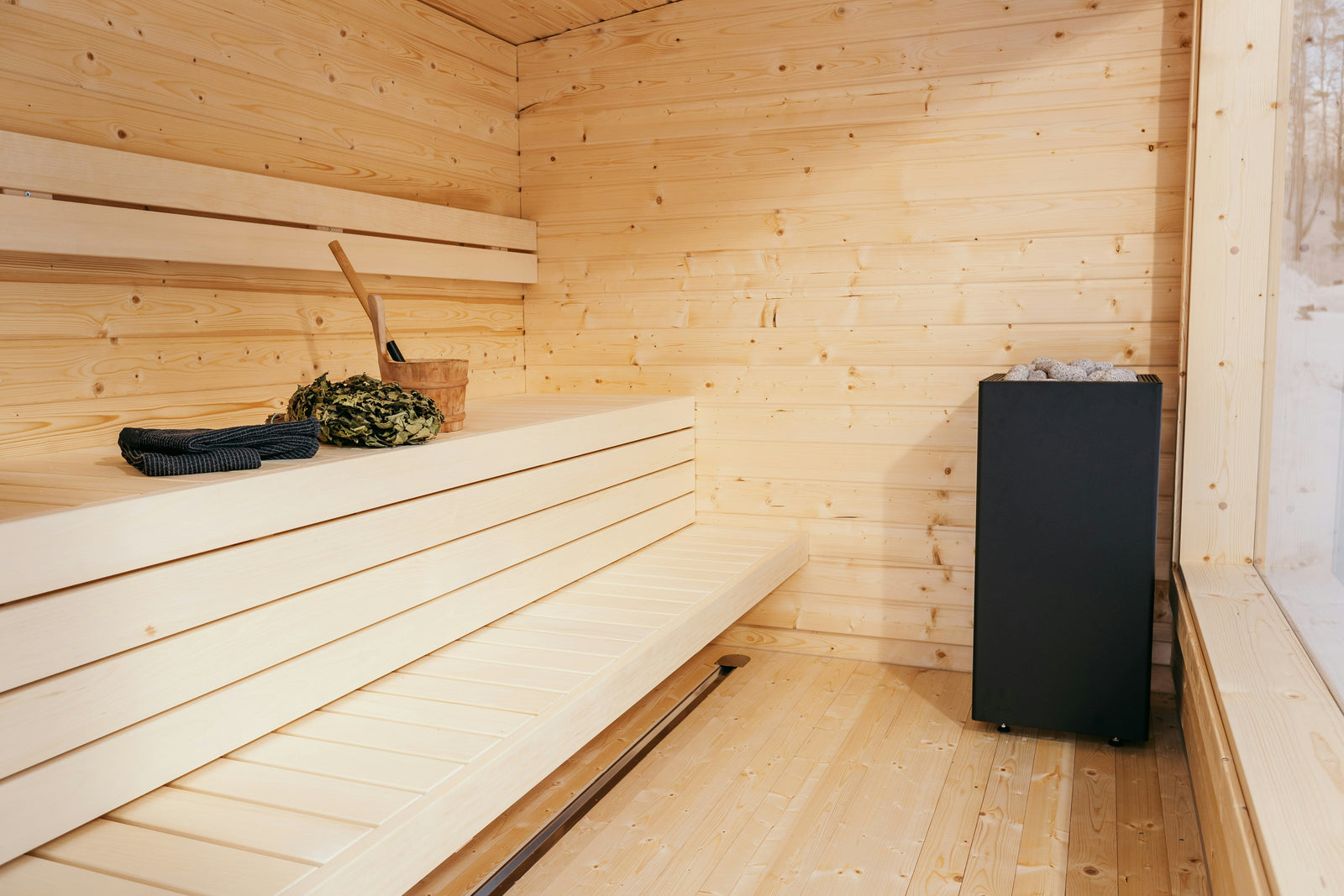 propane sauna heater vs electric