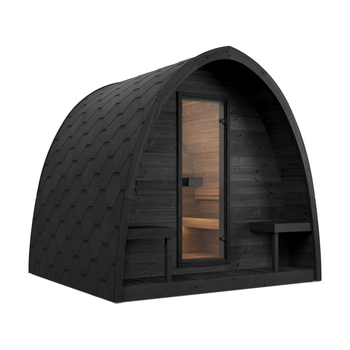 
SaunaLife Model G3 Outdoor Home Sauna Kit Garden Series