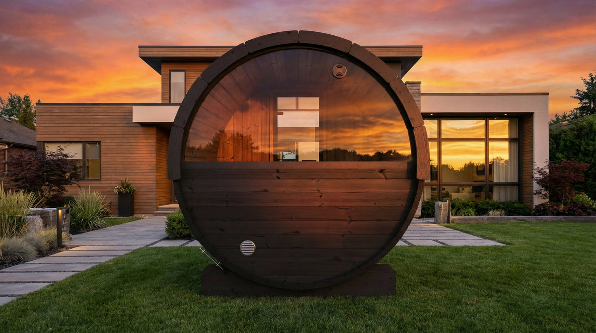 
SaunaLife Model E6 Sauna Barrel | ERGO Series