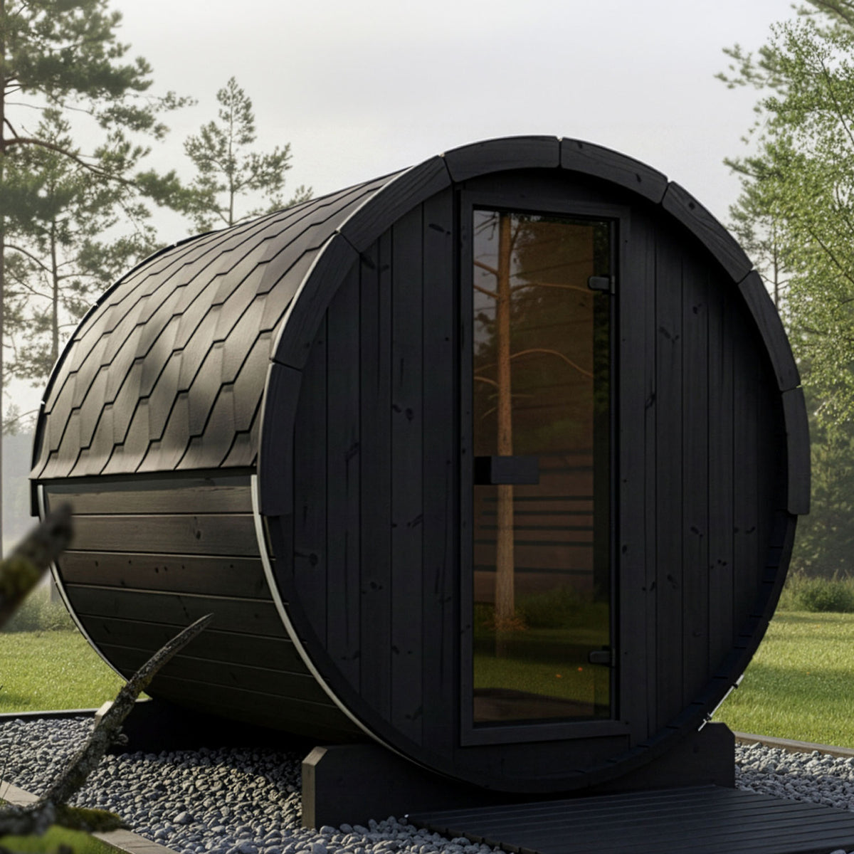
SaunaLife Model E8 Sauna Barrel | ERGO Series